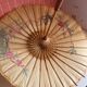 Vintage bamboo umbrella