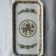 Coalport Ming Rose sandwich plate in English porcelain - vintage