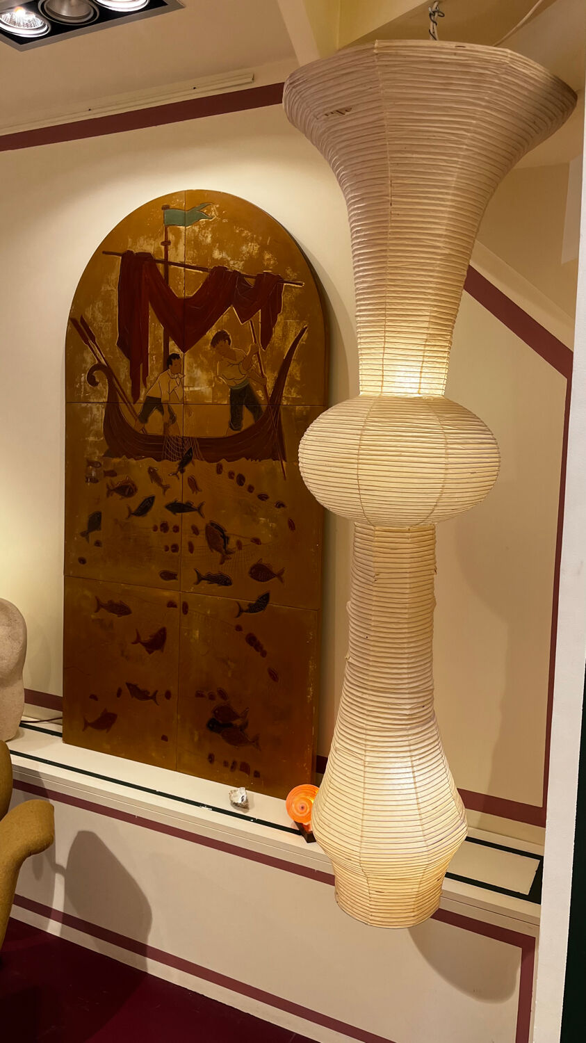 Isamu Noguchi suspension Akari