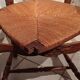 Antique mulched armchair