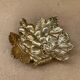 Old vintage grape cluster shaped gold metal pocket tray