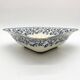 Gien earthenware dish / salad bowl "Terre de Fer", "Ibis" service, 1876