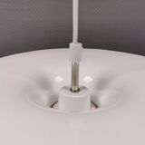 Lampe à suspension Holmegaard, modèle Jutlandia, par Jørgen Høj au Danemark 1974