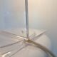 Pair of vintage Take plexiglass bedside lamps by Kartell