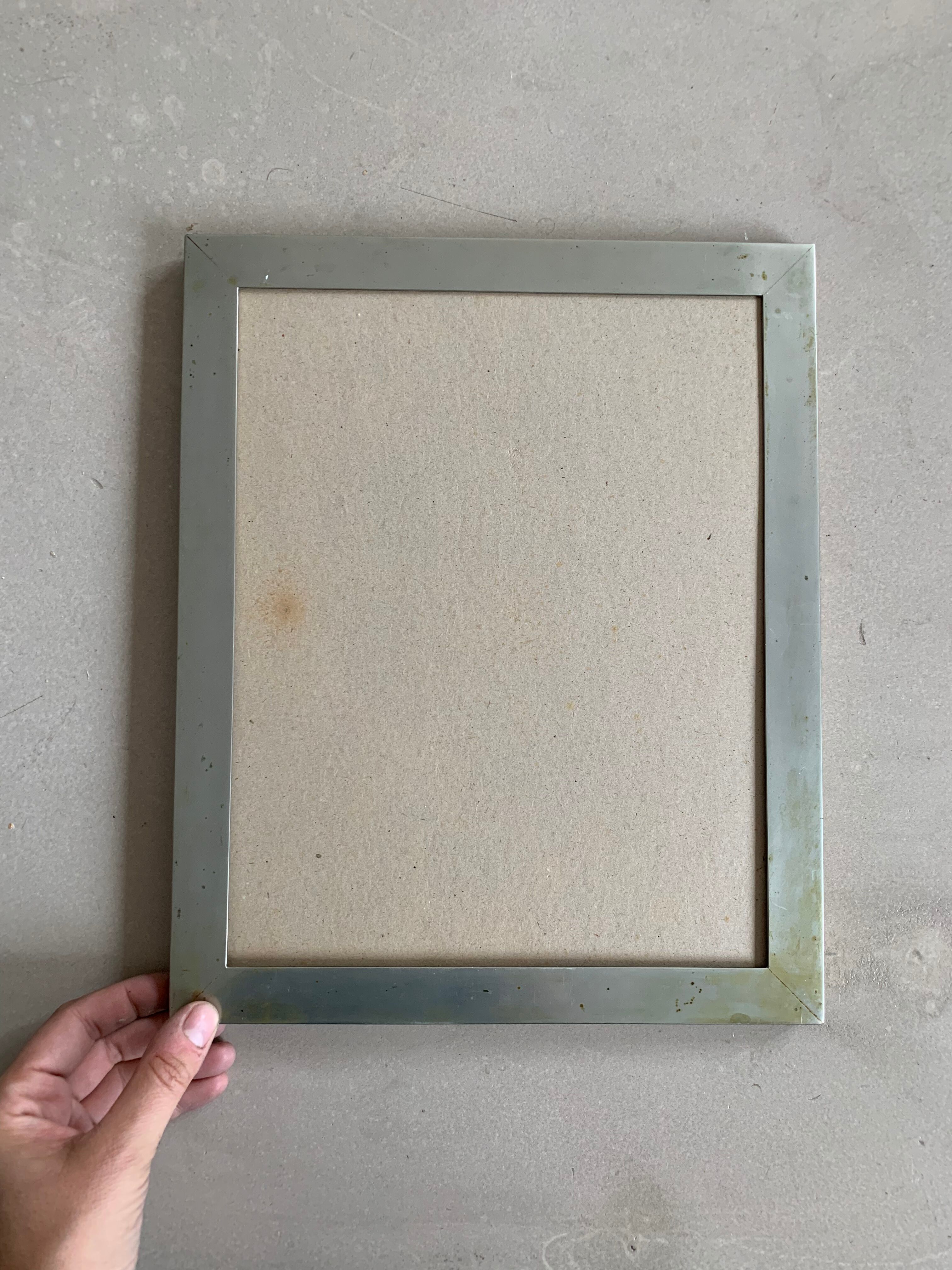 Old metal frame