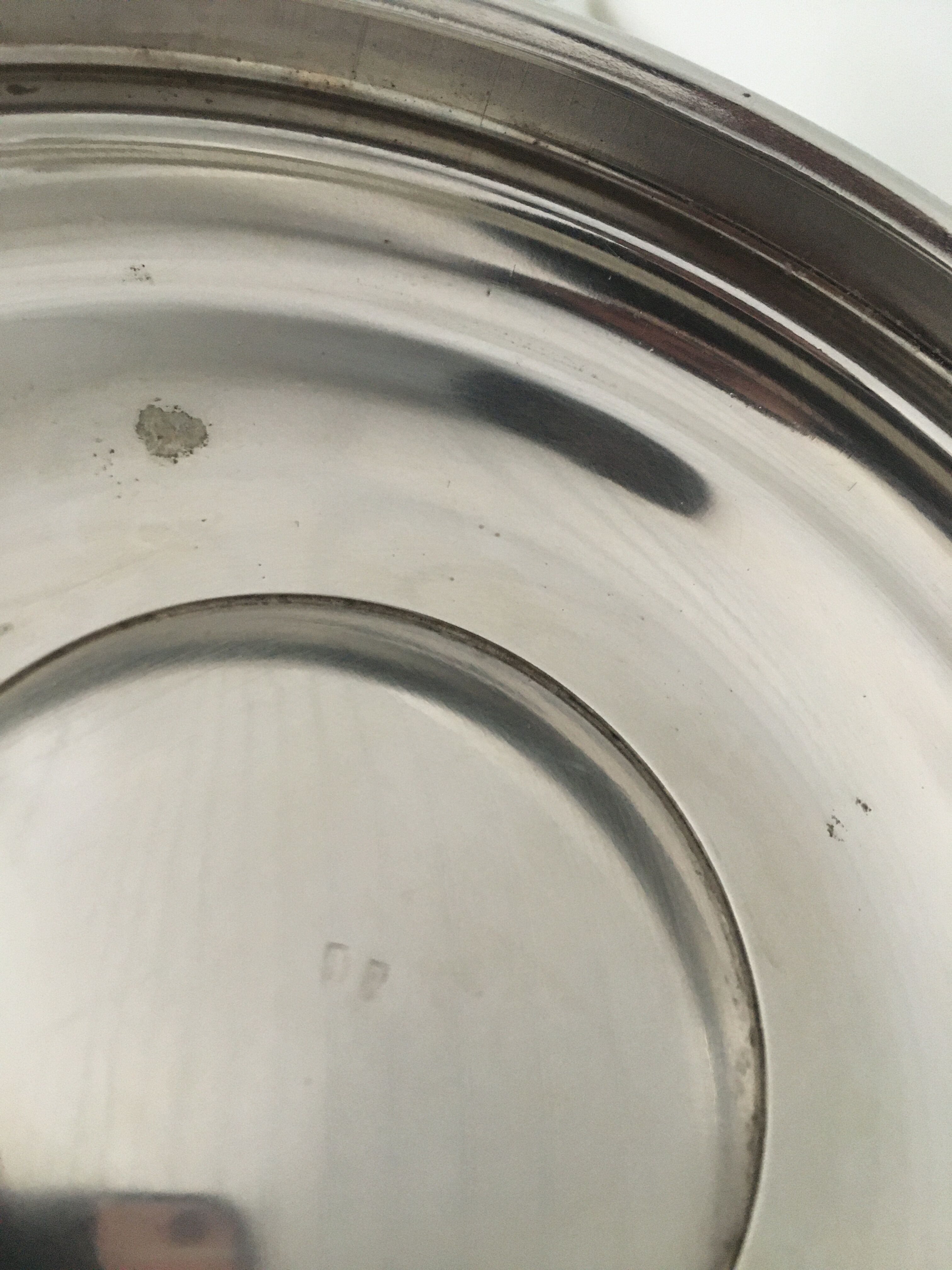 Silver metal champagne cvas