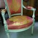 Paire de fauteuils laqués exécutives