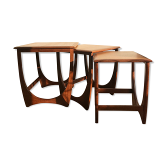 Teak trundle tables - Astro model - Design Victor Wilkins for G Plan - 1960
