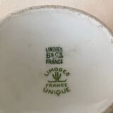 Sucrier Bernardaud ancien (B&Cie) Limoges - vers 1920