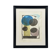 framed abstract drawing