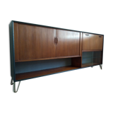 Samcom scandinavian sideboard in teak with hairpin legs