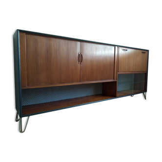 Samcom scandinavian sideboard in teak with hairpin legs