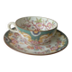 Sarreguemines porcelain tea cup with minton decoration model no. 215 * n3