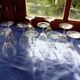 10 verres à pied gravés