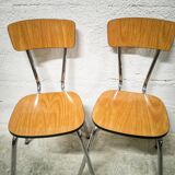 Formica chair duo
