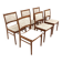Set de 6 chaises scandinaves en teck, Suède, 1960