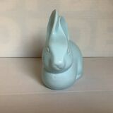 Lapin coton faïence bleue