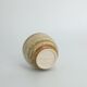 Small Mid-Century Modern Scandinavian Collection Vase in Beige Stoneware by Gunnar Borg for Höganäs