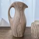 Ceramic pitcher and glasses by Grandjean Jourdan, Vallauris