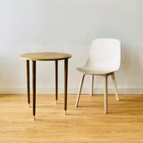 Side table vintage tapered legs 1950