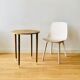 Table d’appoint vintage pieds fuselés 1950