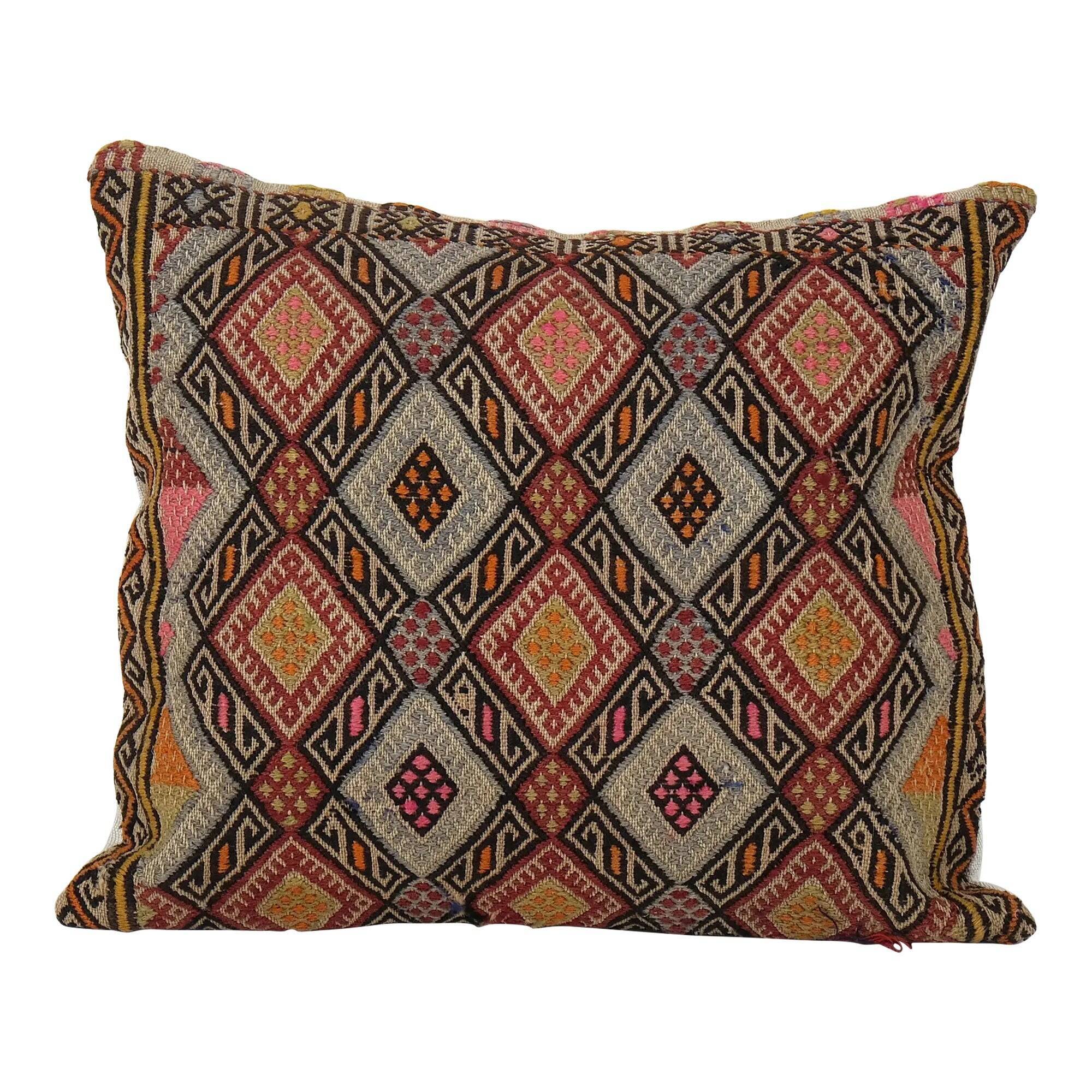 Vintage kilim cushion cover 38x46 cm
