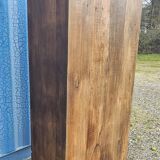 Open bookcase with 12 teak compartments