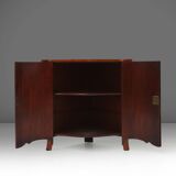 19th Century English Corner Cabinet