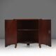 Cabinet d'angle anglais du 19ème siècle