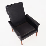 Fauteuil en cuir par Hans Olsen