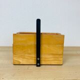 Red 50s wood worker, sewing box