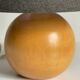 Solid wood ball lamp from the 70s