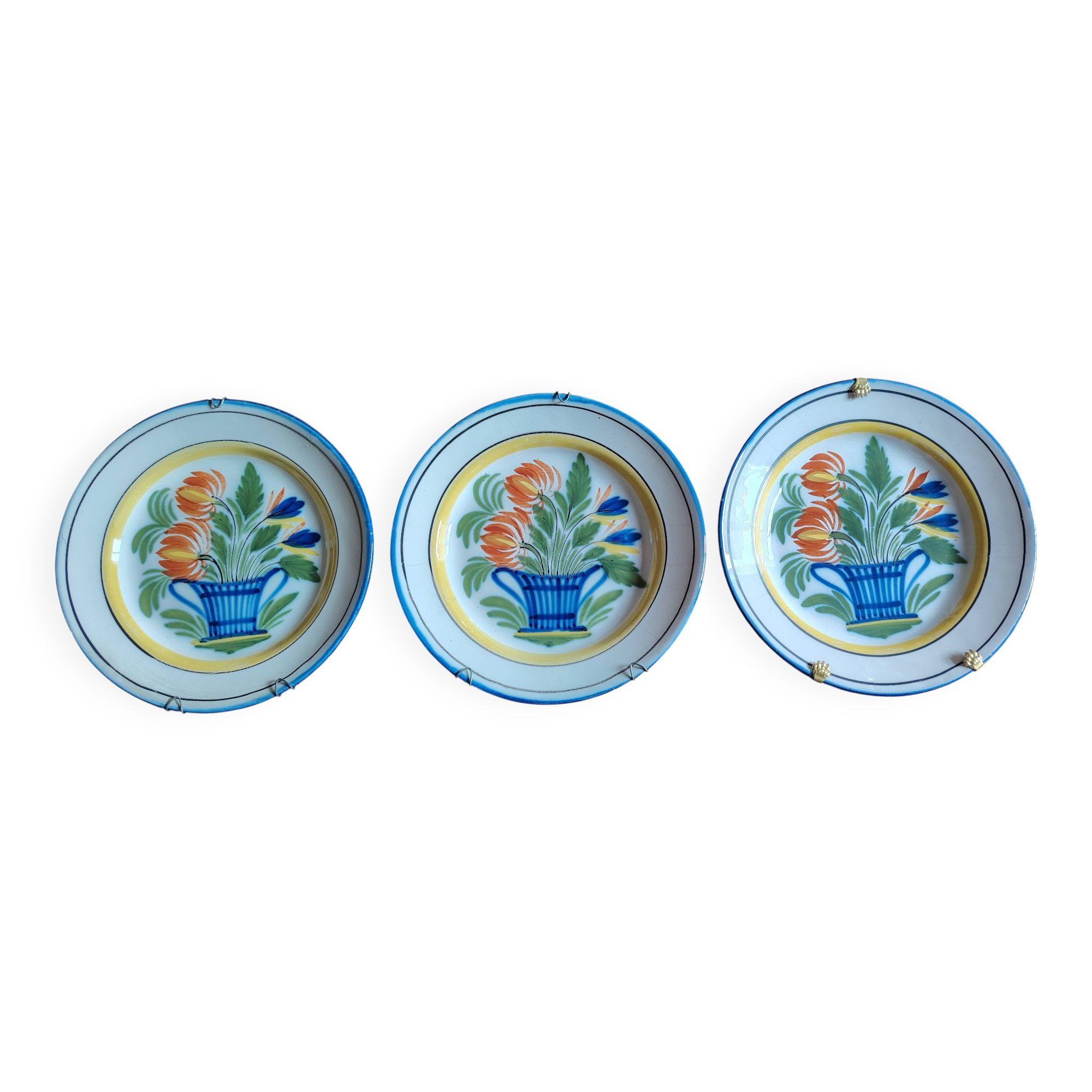 Lot assiettes K.GLunéville