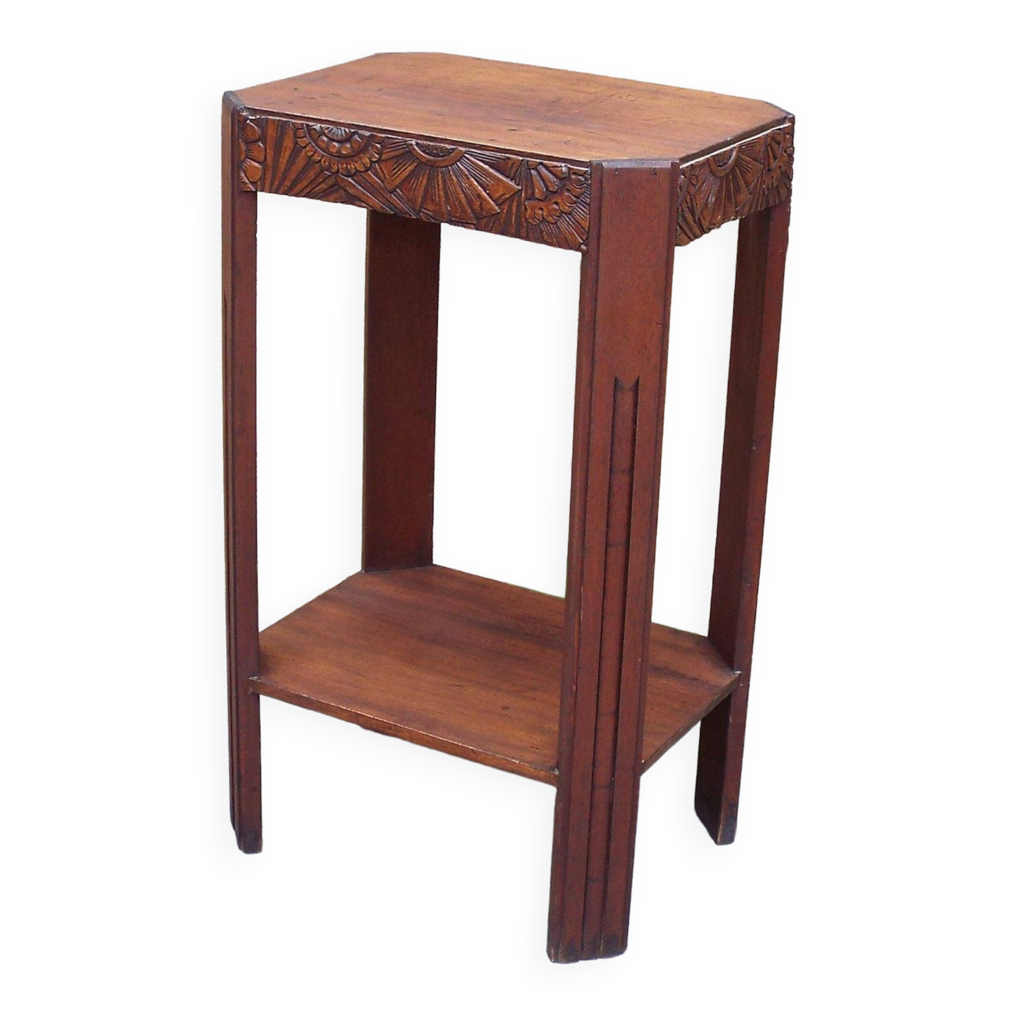 Pedestal table Art deco bedside table