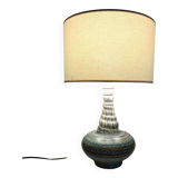 Glazed ceramic table lamp