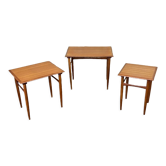 60s 70s Teak Nesting Tables Kai Kristiansen Skovmand & Andersen Design