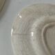 Pair of Gien dishes model Barbizon, hand-painted floral decoration, 1930s-40s.