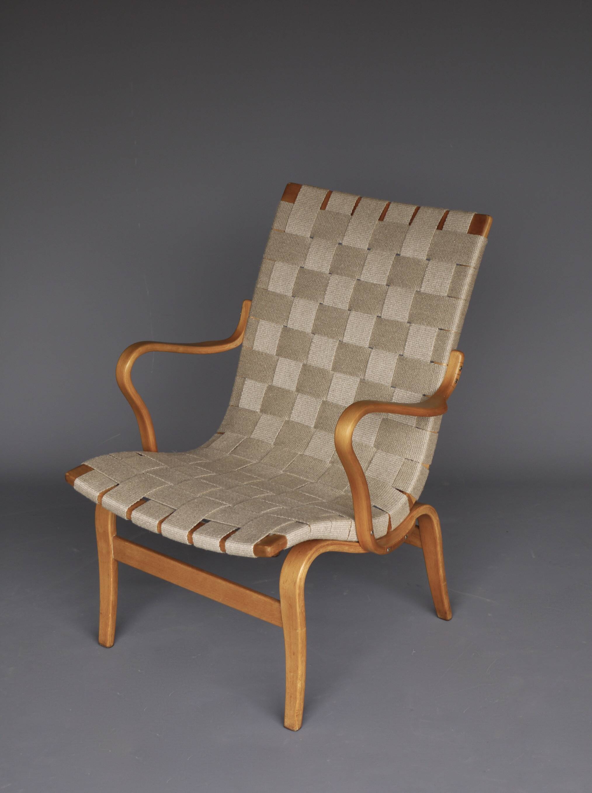 Eva Chair by Bruno Mathsson for Karl Mathsson. 1969