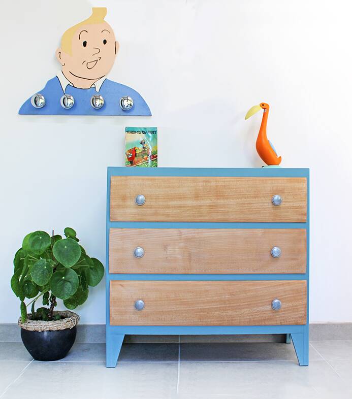 Revamped chest of drawers