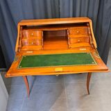 Marquetry slope desk