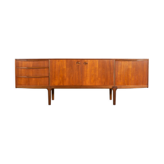Enfilade mid century black and teck sideboard par t. robertson pour mcintosh, dunfermline collection