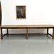 XXL farmhouse table in solid oak 350 cm - Reconstruction Style - 1950s