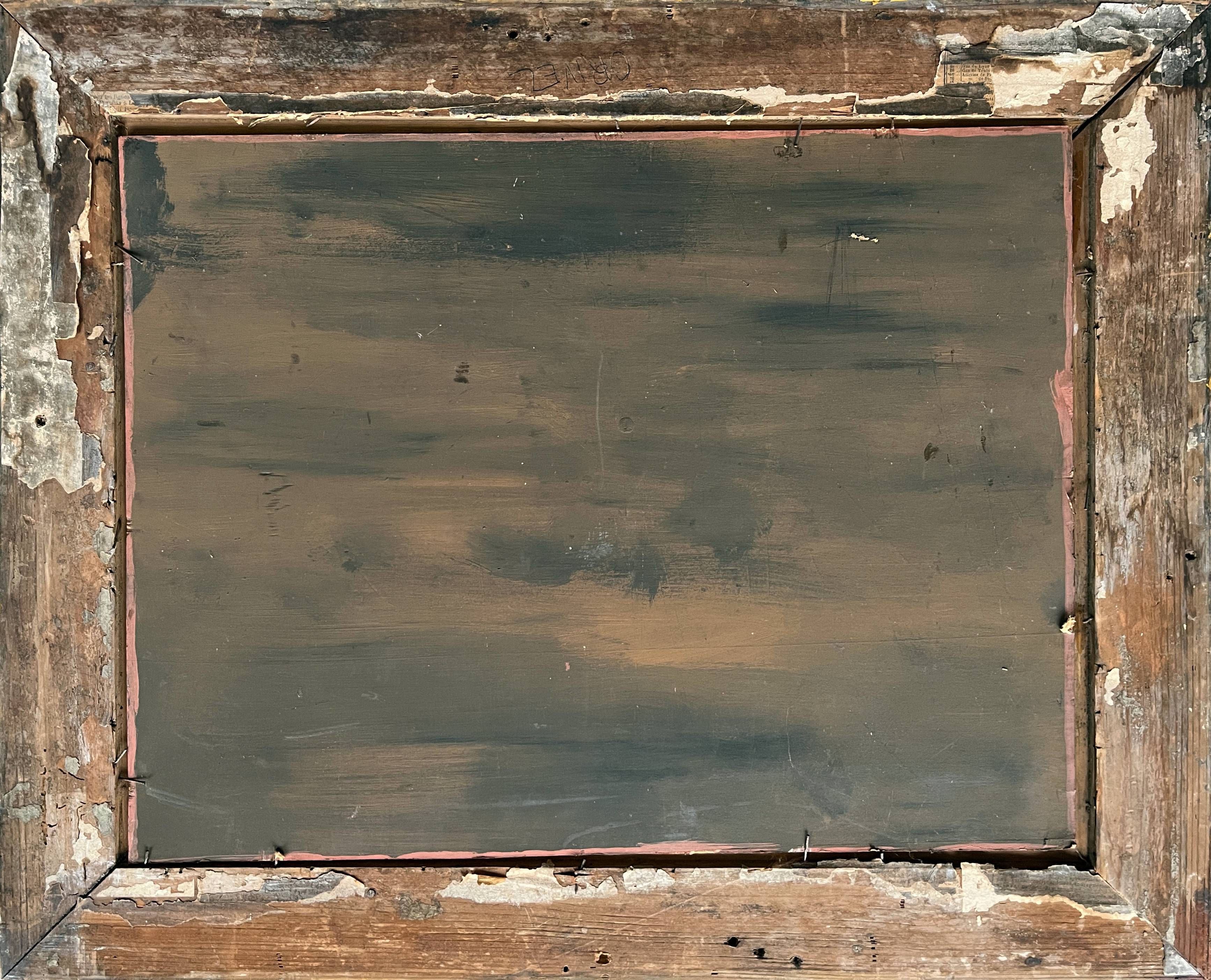 HSP painting "Composition with fruits" 19th/20th century signed