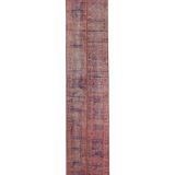 Vintage Turkish Oushak Rug Handwoven 46x373 cm