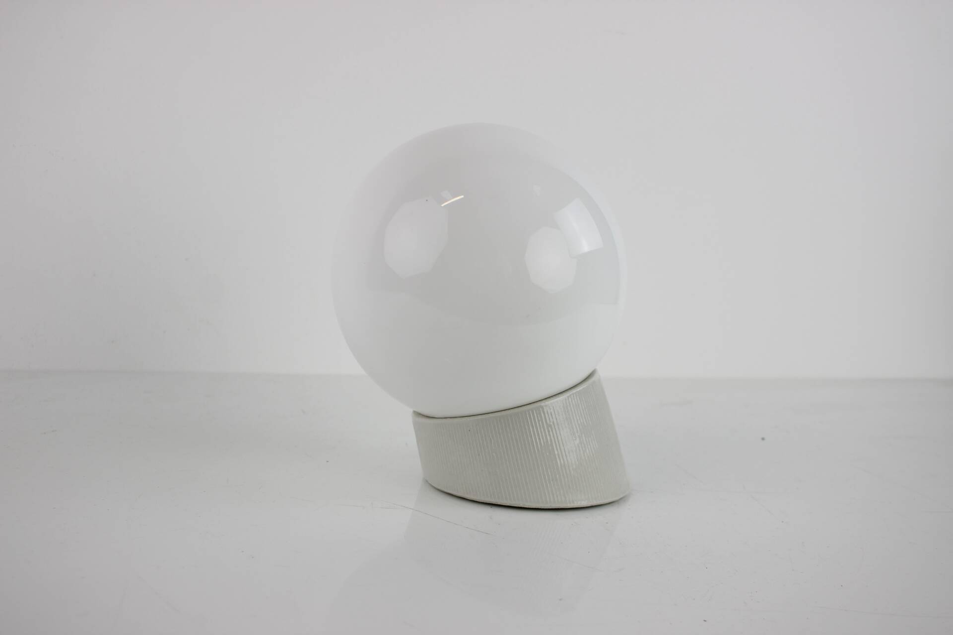 Mid-Century Outdoor Porcelain Lamp, 1950's
