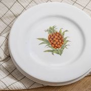 Set of 5 flat plates "Orchard"