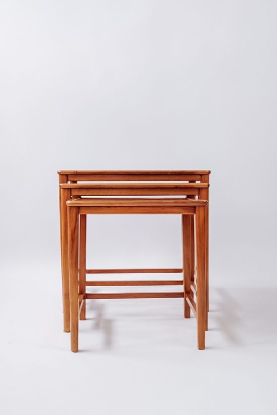 Set of 3 nesting tables 1960s