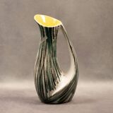 Ceramic pitcher signed Robert Dupanier, 1970s, in the style of Vallauris