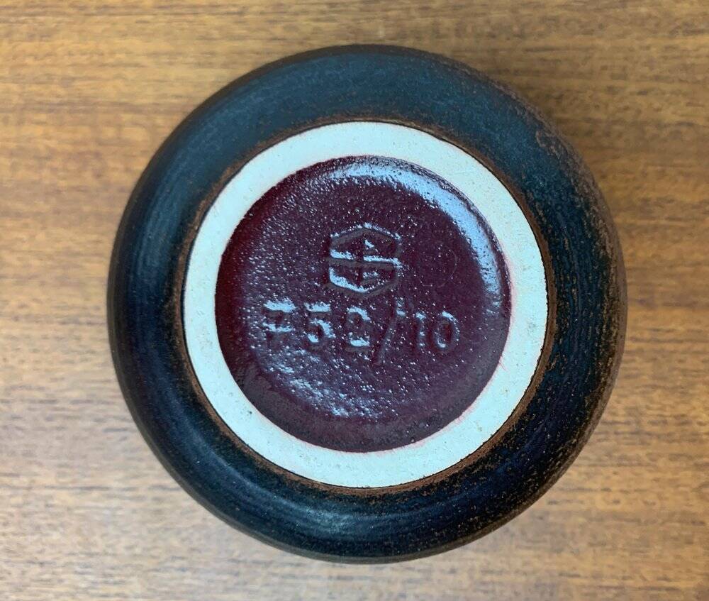 West German ceramic vase WGP Mid-Century by Steuler, 1960s