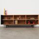 Bibliothèque en chêne, design scandinave